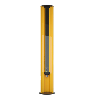 1200621 REER FLOOR MOUNTING COLUMN, DEFLECTING MIRROR, LIGHT CURTAINS, 3 BEAMS, HEIGHT 145MM(FMC-S3)