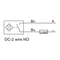 NI12-G18-ON6L-Q12 ELCO THREADED CYLINDRICAL INDUCTIVE SENSOR M18, SWITCHING DISTANCE 12 MM, NON-FLUSH, IP68, -30 TO 85 DEG C, NPN NO, M12 CONNECTOR