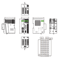 LOGIC X1-008N311 ELCO PROG LOGIC CONT X1 SERIES, RJ45 ETHERNET, SUPPORT MODBUSTCP, OPCUA, SOCKET COM, ETHERCAT MASTER, RS-232+RS-485, 8DI +8DO (NPN)
