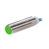 ELCO THREADED CYLINDRICAL INDUCTIVE SENSOR M12, SWITCHING DISTANCE 4 MM, FLUSH, IP68, -30 TO 85 DEG C, 2-WIRE DC, CABLE 2 M