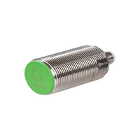 ELCO S.S. THREADED CYLINDRICAL INDUCTIVE SENSOR M30, SWITCHING DISTANCE 15 MM, FLUSH, IP68, -40 TO 85 DEG C, PNP NC, M12 CONNECTOR