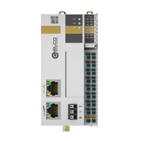 ELCO MOTION CONTROLLER X3 SERIES, RJ45 ETHERNET, SUPPORT MODBUSTCP, OPCUA, SOCKET COM, ETHERCAT MASTER, RS-232+RS-485, 8DI (4HDI)+8DO (NPN)