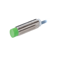 ELCO THREADED CYLINDRICAL INDUCTIVE SENSOR M12, SWITCHING DISTANCE 6 MM, NON-FLUSH, IP68, -30 TO 85 DEG C, 2-WIRE DC, CABLE 2 M