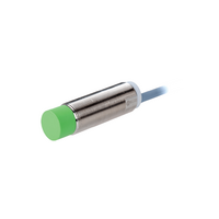ELCO THREADED CYLINDRICAL INDUCTIVE SENSOR M18, SWITCHING DISTANCE 12 MM, NON-FLUSH, IP68, -30 TO 85 DEG C, PNP NC, CABLE 2 M