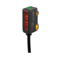 ELCO PHOTOELECT SENSORS, OS22-SERIES, DIFF W/ BGS, POINT LIGHT, OR:10-120MM, NPN, DO, -10TO50 DEG C, SW FRQ:200HZ, CABLE 2M