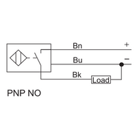 FI15-G30-CP6L-Q12 ELCO THREADED CYLINDRICAL INDUCTIVE SENSOR M30, SWITCHING DISTANCE 15 MM, FLUSH, IP68, -30 TO 85 DEG C, PNP NC, M12 CONNECTOR