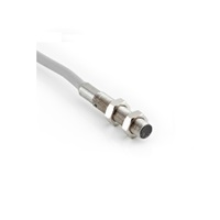 HTM ROUND INDUCTIVE SENSOR<BR>1MM RANGE 5MM BODY SS NO NPN SHIELDED 3 WIRE 2M CABLE