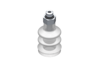 GIMATIC VACUUM CUP VG.LB16 SUCTION CUP, FDA-COMPLIANT SILICONE, 50 SHORE, M5 MALE, 0.31 IN. HEX WITH FDA-COMPLIANT SILICONE FOAM RING