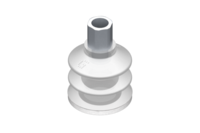 GIMATIC VACUUM CUP VG.LB33 SUCTION CUP, FDA-COMPLIANT SILICONE, 50 SHORE, G1/8? FEMALE, 0.47 IN. HEX WITH FDA-COMPLIANT SILICONE FOAM RING
