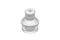 GIMATIC VACUUM CUP VG.B16 SUCTION CUP IN FDA-COMPLIANT SILICONE, 50 SHORE, WITH COMPLIANT SILICONE FOAM RING
