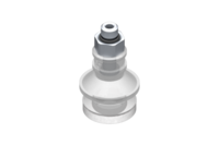 GIMATIC VACUUM CUP VG.B16 SUCTION CUP, FDA-COMPLIANT SILICONE, 50 SHORE, M5 MALE, 8 MM HEX WITH COMPLIANT SILICONE FOAM RING