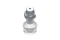 GIMATIC VACUUM CUP SUCTION CUP VG.B16 SILICONE FDA 50 SHORE, G1/8" MASCHIO, HEXAGON 13MM WITH SILICONE FOAM RING