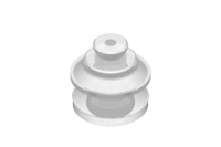 GIMATIC VACUUM CUP VG.B22 SUCTION CUP IN FDA-COMPLIANT SILICONE, 50 SHORE, WITH COMPLIANT SILICONE FOAM RING