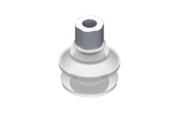 GIMATIC VACUUM CUP VG.B33 SUCTION CUP, FDA-COMPLIANT SILICONE, 50 SHORE, G1/8? FEMALE, 16 MM HEX WITH COMPLIANT SILICONE FOAM RING
