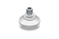 GIMATIC VACUUM CUP VG.B42 SUCTION CUP, FDA-COMPLIANT SILICONE, 50 SHORE, G1/8? FEMALE, 12 MM HEX WITH COMPLIANT SILICONE FOAM RING