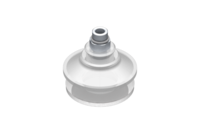 GIMATIC VACUUM CUP VG.B42 SUCTION CUP, FDA-COMPLIANT SILICONE, 50 SHORE, G1/8? MALE, 12 MM HEX WITH COMPLIANT SILICONE FOAM RING