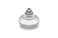 GIMATIC VACUUM CUP VG.B42 SUCTION CUP, FDA-COMPLIANT SILICONE, 50 SHORE, G1/8? MALE, 16 MM HEX WITH COMPLIANT SILICONE FOAM RING