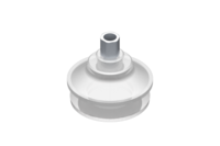 GIMATIC VACUUM CUP VG.B53 SUCTION CUP, FDA-COMPLIANT SILICONE, 50 SHORE, G1/8? FEMALE, 12 MM HEX WITH COMPLIANT SILICONE FOAM RING