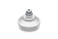 GIMATIC VACUUM CUP VG.B53 SUCTION CUP, FDA-COMPLIANT SILICONE, 50 SHORE, G1/4? MALE, 0.67 IN. HEX WITH SILICONE FOAM RING