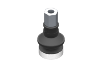 GIMATIC VACUUM CUP SUCTION CUP VG.B16 EPDM 50 SHORE, M5 FEMALE, HEX 8 MM WITH SILICONE RING