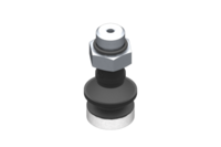 GIMATIC VACUUM CUP "SUCTION CUP VG.B16 EPDM 50 SHORE, G1/8"" MALE, HEX 13 MM WITH SILICONE RING"