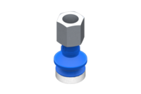 GIMATIC VACUUM CUP SUCTION CUP VG.B16 HNBR 60 SHORE, G1/8 FEMALE, HEX 13 MM WITH SILICONE RING