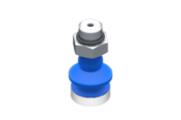 GIMATIC VACUUM CUP SUCTION CUP VG.B16 HNBR 60 SHORE, G1/8 MALE, HEX 13 MM WITH SILICONE RING