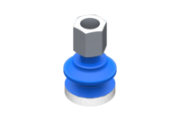 GIMATIC VACUUM CUP SUCTION CUP VG.B22 HNBR 60 SHORE, G1/8 FEMALE, HEX 13MM WITH SILICONE RING