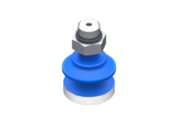 GIMATIC VACUUM CUP SUCTION CUP VG.B22 HNBR 60 SHORE, G1/8 MALE, HEX 13MM WITH SILICONE RING