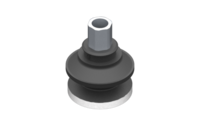 GIMATIC VACUUM CUP SUCTION CUP VG.B33 EPDM 50 SHORE, G1/8 FEMALE, HEX 12 MM WITH SILICONE RING