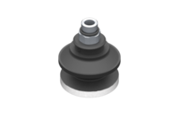 GIMATIC VACUUM CUP SUCTION CUP VG.B33 EPDM 50 SHORE, G1/8 MALE, HEX 12 MM WITH SILICONE RING