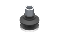GIMATIC VACUUM CUP SUCTION CUP VG.B33 EPDM 50 SHORE, G1/4 FEMALE, HEX 16 MM WITH SILICONE RING