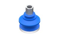 GIMATIC VACUUM CUP SUCTION CUP VG.B33 HNBR 60 SHORE, G1/8 FEMALE, HEX 12 MM WITH SILICONE RING