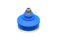 GIMATIC VACUUM CUP SUCTION CUP VG.B42 HNBR 60 SHORE, G1/8 MALE, HEX 12 MM WITH SILICONE RING