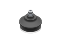 GIMATIC VACUUM CUP SUCTION CUP VG.B53 EPDM 50 SHORE, M5 MALE, HEX 12 MM WITH SILICONE RING