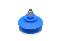 GIMATIC VACUUM CUP SUCTION CUP VG.B53 HNBR 60 SHORE, G1/8 FEMALE, HEX 12 MM WITH SILICONE RING