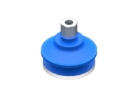 GIMATIC VACUUM CUP SUCTION CUP VG.B53 HNBR 60 SHORE, G1/8 FEMALE, HEX 16 MM WITH SILICONE RING