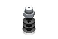 GIMATIC VACUUM CUP SUCTION CUP VG.LB16 NBR 50 SHORE, G1/8” MALE, HEX 13 MM WITH SILICONE RING
