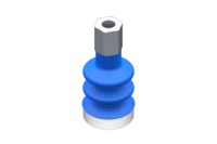 GIMATIC VACUUM CUP SUCTION CUP VG.LB16 HNBR 60 SHORE, M5 FEMALE, HEX 8 MM WITH SILICONE RING