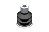 GIMATIC VACUUM CUP SUCTION CUP VG.LB33 NBR 50 SHORE, G1/8” FEMALE, HEX 16 MM WITH SILICONE RING