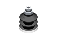 GIMATIC VACUUM CUP SUCTION CUP VG.LB33 NBR 50 °SHORE, G1/8” MALE, HEX 16 MM WITH SILICONE RING