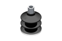 GIMATIC VACUUM CUP SUCTION CUP VG.LB42 NBR 50 SHORE, G1/8” FEMALE, HEX 12 MM WITH SILICONE RING