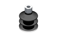 GIMATIC VACUUM CUP SUCTION CUP VG.LB42 NBR 50 SHORE, G1/8” FEMALE, HEX 16 MM WITH SILICONE RING