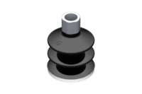 GIMATIC VACUUM CUP SUCTION CUP VG.LB42 NBR 50 SHORE, G1/4” FEMALE, HEX 16 MM WITH SILICONE RING
