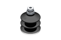 GIMATIC VACUUM CUP SUCTION CUP VG.LB42 NBR 50 SHORE, G1/4” MALE, HEX 17 MM WITH SILICONE RING