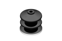GIMATIC VACUUM CUP SUCTION CUPS VG.LB53 NBR 50 SHORE WITH SILICONE RING