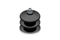 GIMATIC VACUUM CUP SUCTION CUP VG.LB53 NBR 50 °SHORE, G1/8 MALE, HEX 12 MM WITH SILICONE RING