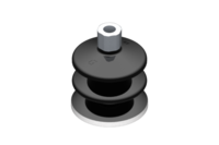 GIMATIC VACUUM CUP SUCTION CUP VG.LB53 NBR 50 SHORE, G1/8” FEMALE, HEX 16 MM WITH SILICONE RING