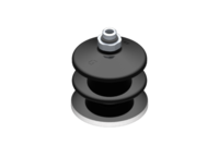 GIMATIC VACUUM CUP SUCTION CUP VG.LB53 NBR 50 SHORE, G1/8” MALE, HEX 16 MM WITH SILICONE RING