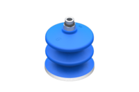 GIMATIC VACUUM CUP SUCTION CUP VG.LB53 HNBR 60 SHORE, G1/8 MALE, HEX 12 MM WITH SILICONE RING